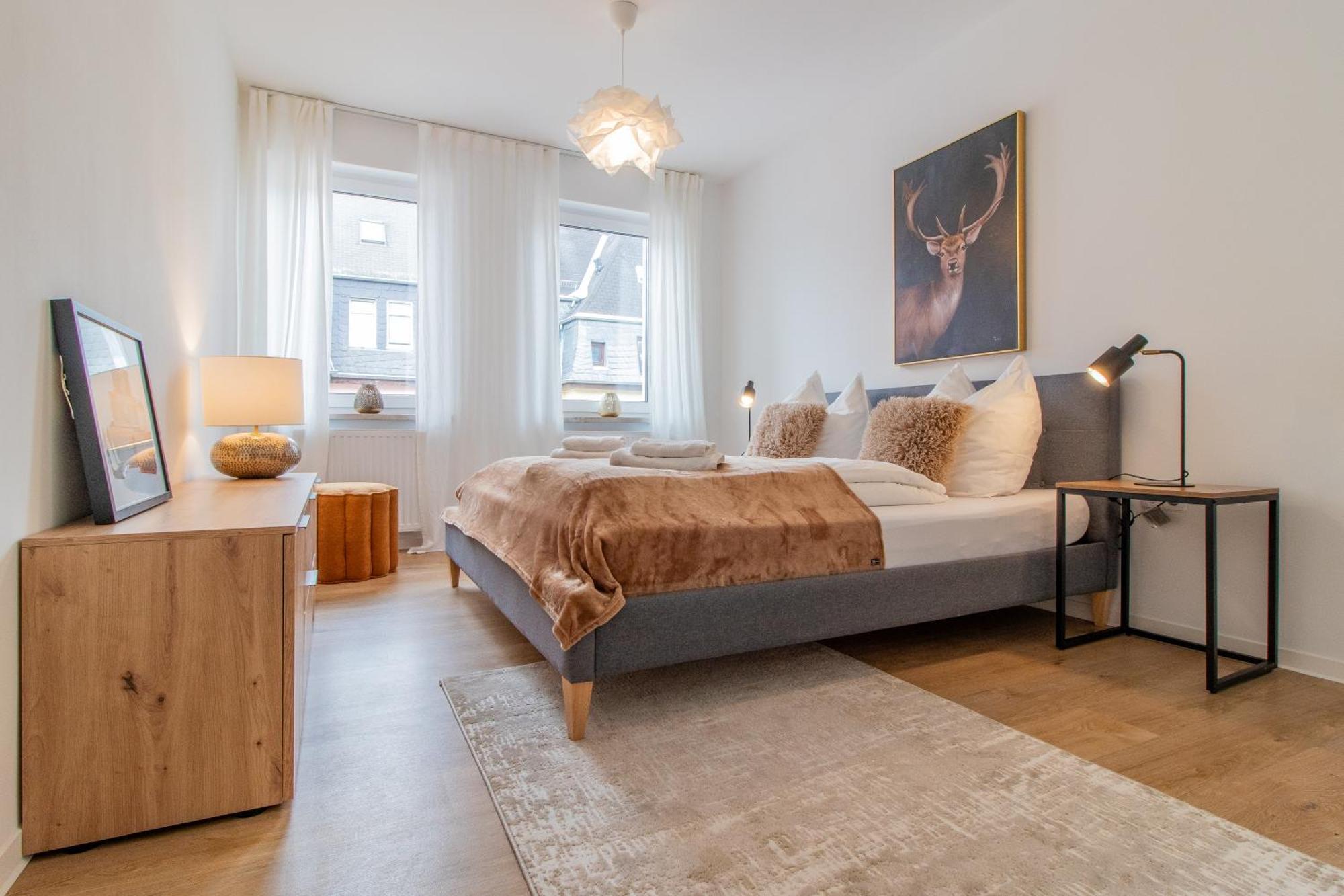 Stilvolles City-Apartment I Netflix I Wlan L Stellplatz I Zentral Schwarzenberg  Exterior foto